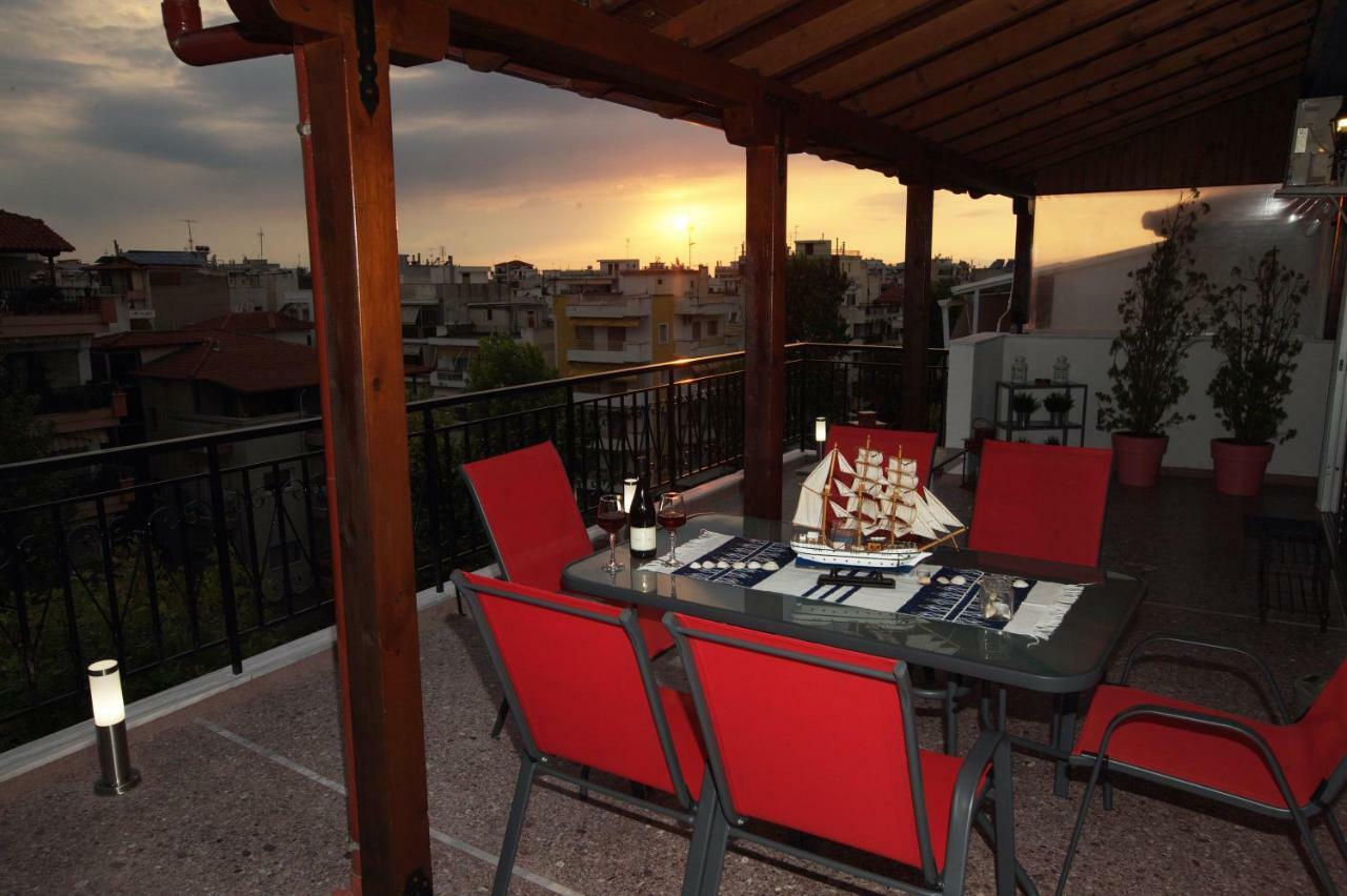 Amazing Loft Skyview Lägenhet Thessaloníki Exteriör bild