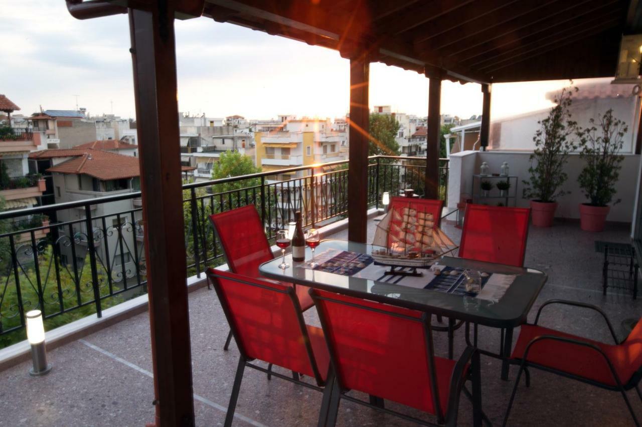 Amazing Loft Skyview Lägenhet Thessaloníki Exteriör bild